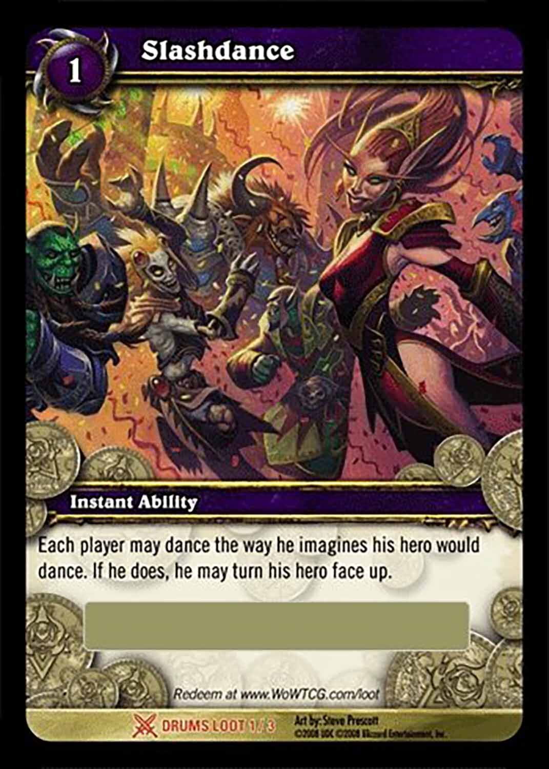 slashdance-wow-tcg-loot-card-unscratched-1 Slashdance WoW TCG Loot Card Unscratched