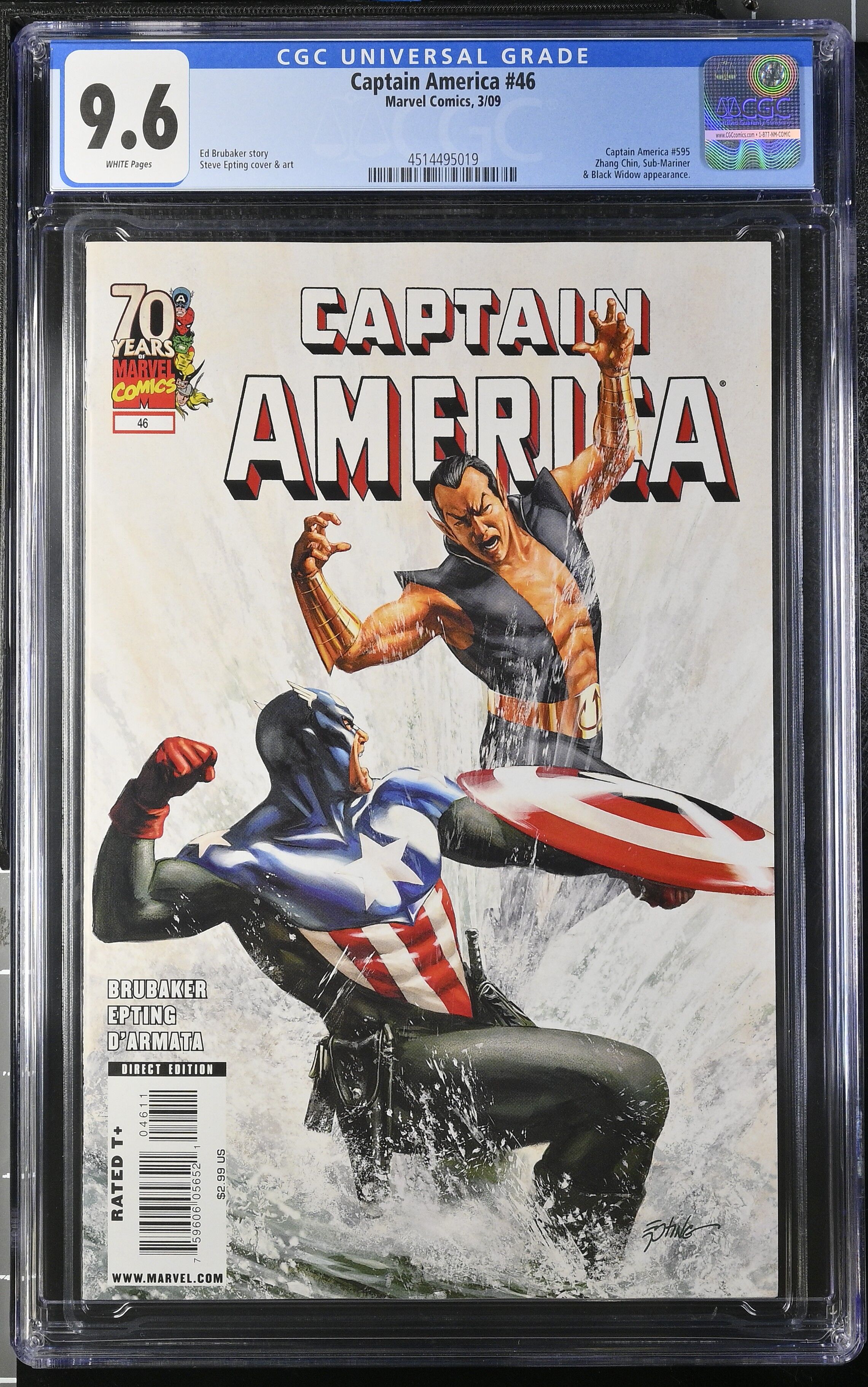 Captain America #46 CGC 9.6 Captain America #46 CGC 9.6
