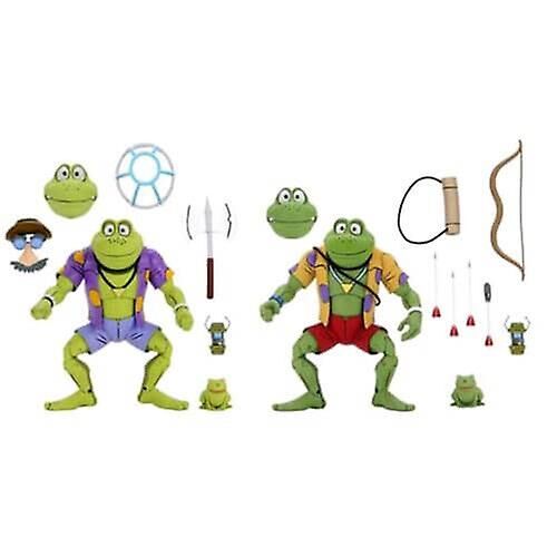 Teenage Mutant Ninja Turtles Actionfiguren Doppelpack Genghis & Rasputin Frog 18 cm