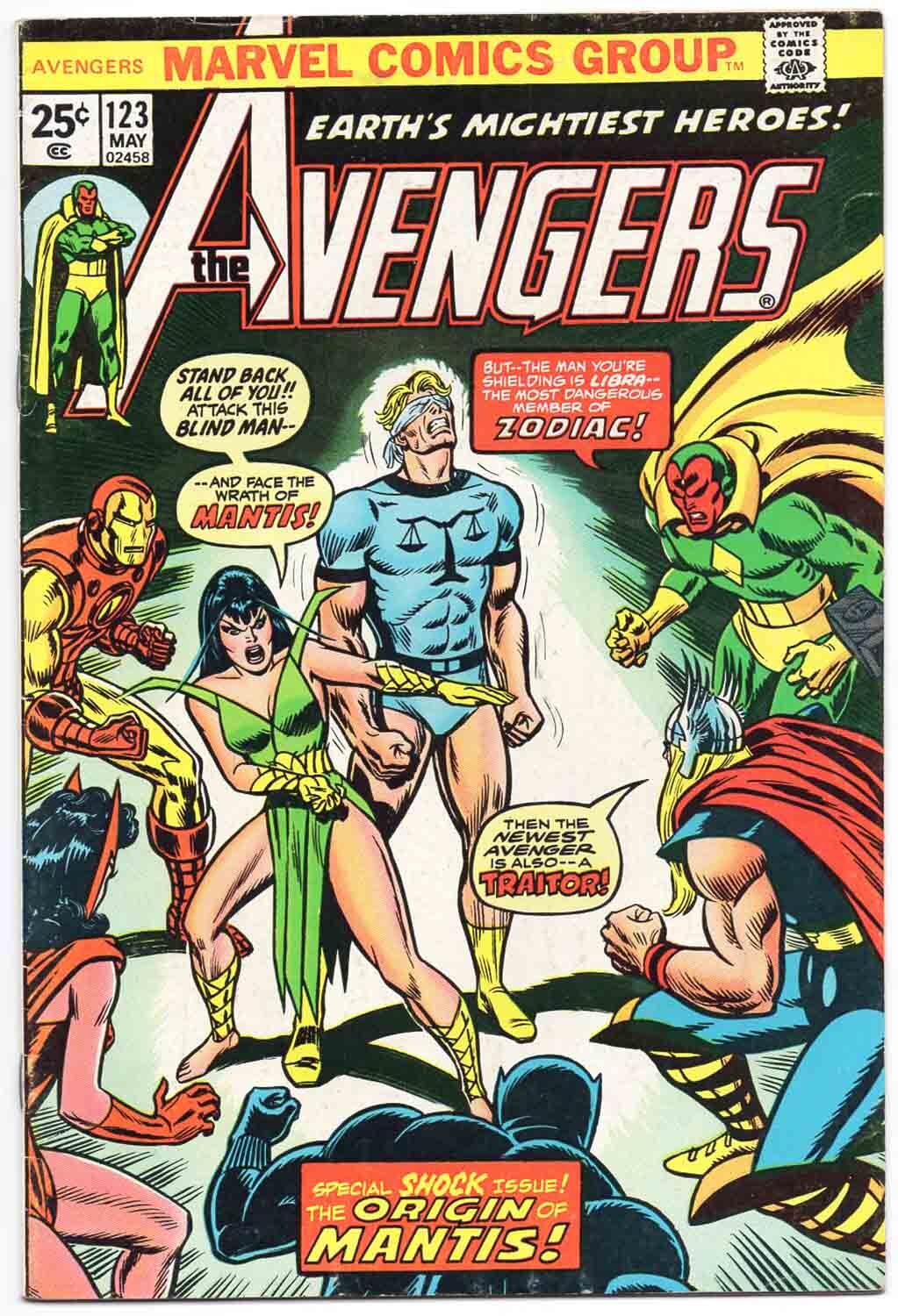 Avengers #123