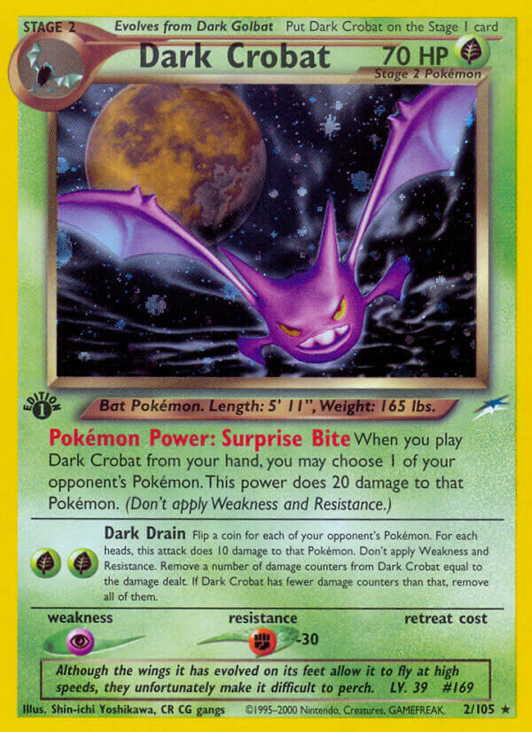 Dark Crobat - 2/113 - 1st Edition - EN Dark Crobat - 2/113 - 1st Edition - EN