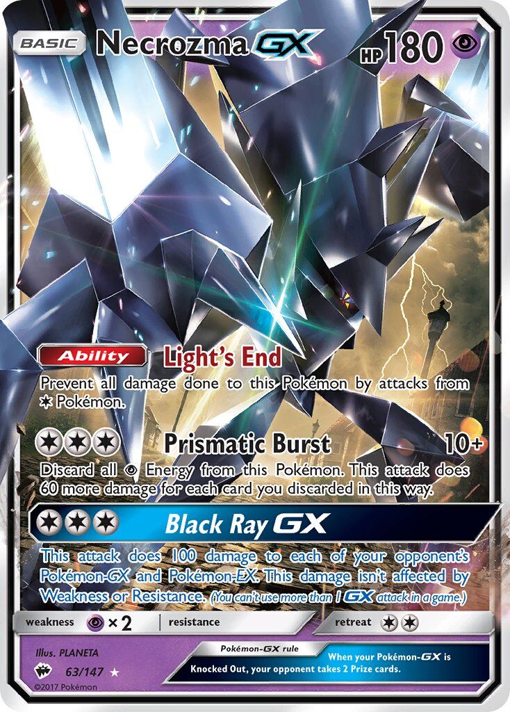 Necrozma-GX - 63/147 - EN Necrozma-GX - 63/147 - EN