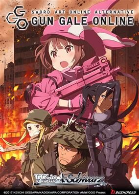 Sword Art Online Alternative Gun Gale Online Reprint Booster Display (20 Packs) - Weiss Schwarz TCG - EN