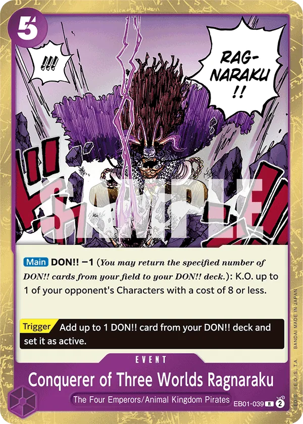 Conquerer of Three Worlds Ragnaraku - EB01-039
