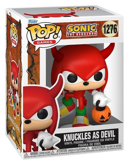 Sonic the Hedgehog POP! Games Vinyl Figur Devil Knuckles 9 cm