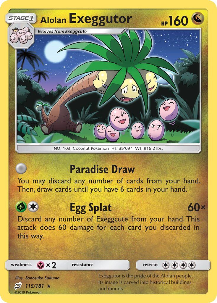 Alolan Exeggutor - 115/181 - EN