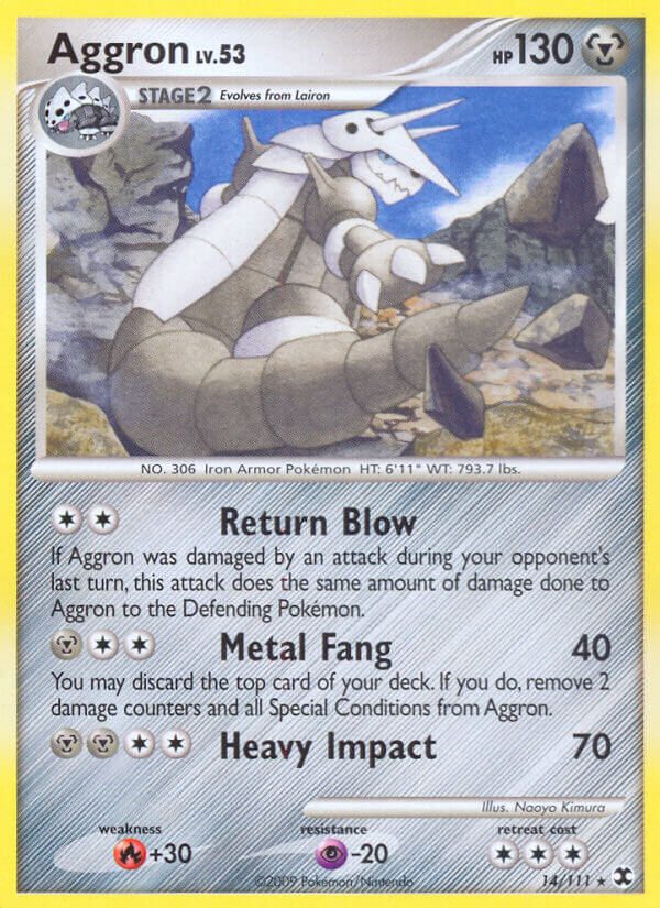Aggron - 14/111 - EN Aggron - 14/111 - EN