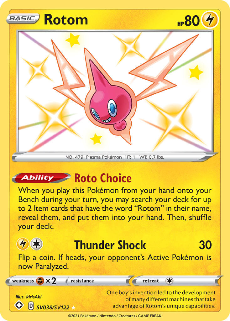 Rotom - SV038/SV122 - EN Rotom - SV038/SV122 - EN