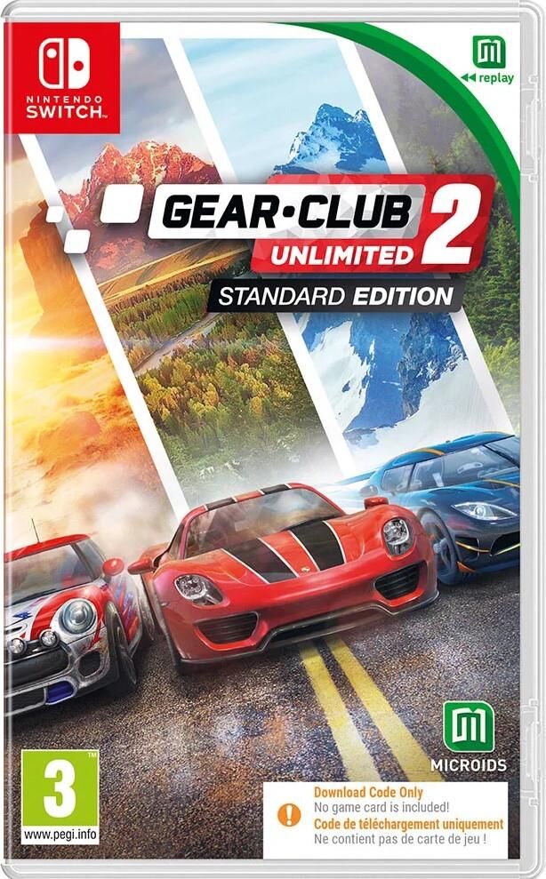 Gear Club Unlimited 2 [Code in Box] - Nintendo Switch - DE