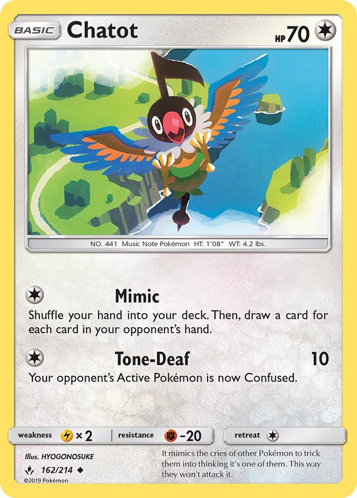 Chatot - 162/214 - EN