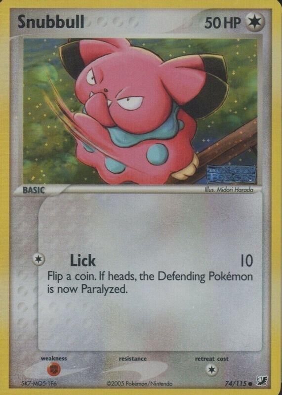 Snubbull - 74/115 - Reverse Holo - EN Snubbull - 74/115 - Reverse Holo - EN