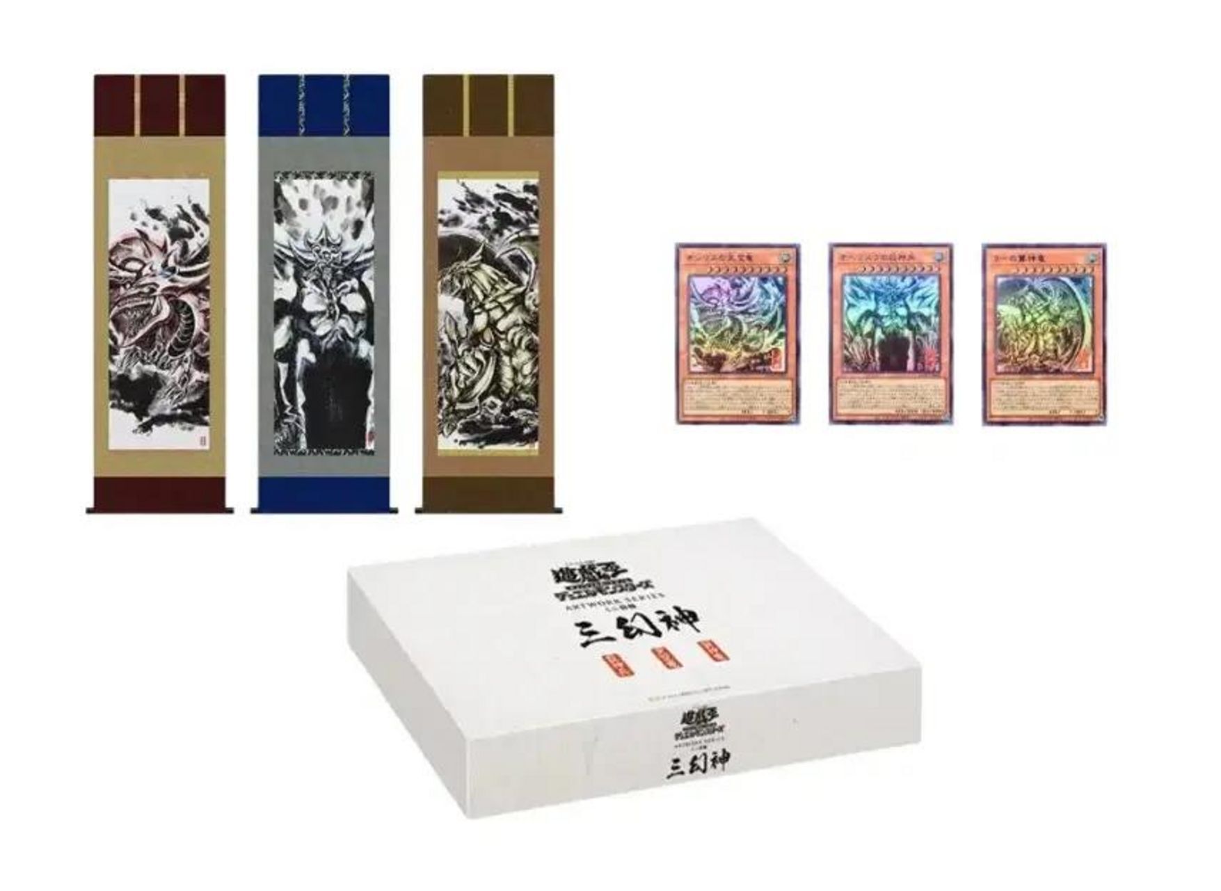 OCG Artwork Series Hanging Scrolls Limited - Three Egyptian Gods - Yu-Gi-Oh! - JP OCG Artwork Series Hanging Scrolls Limited - Three Egyptian Gods - Yu-Gi-Oh! - JP