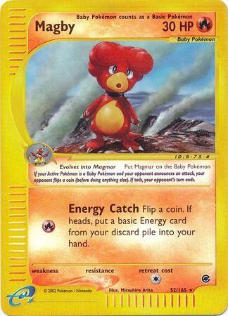 Magby - 52/165 - Reverse Holo - EN