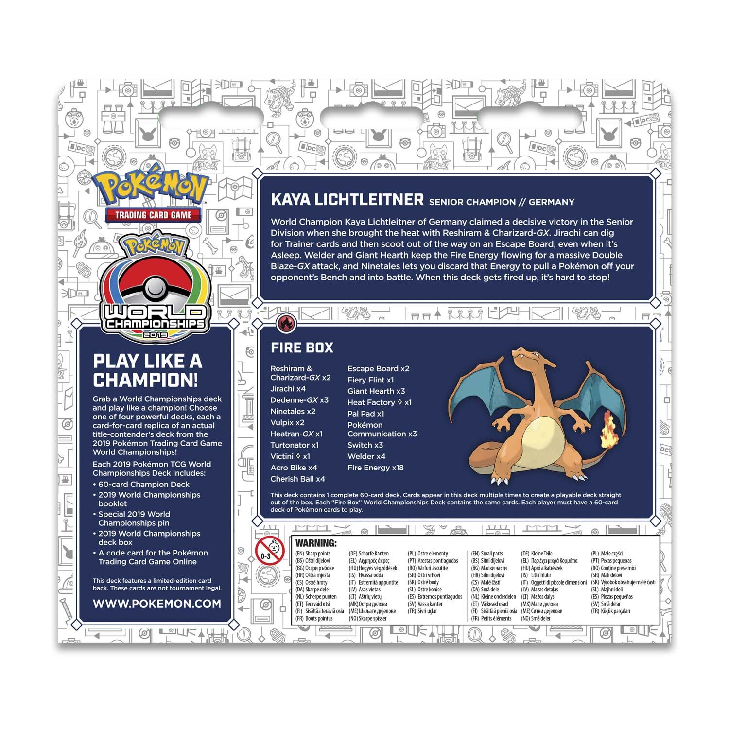 Pokémon World Championships Deck 2019 Kaya Lichtleitner - EN