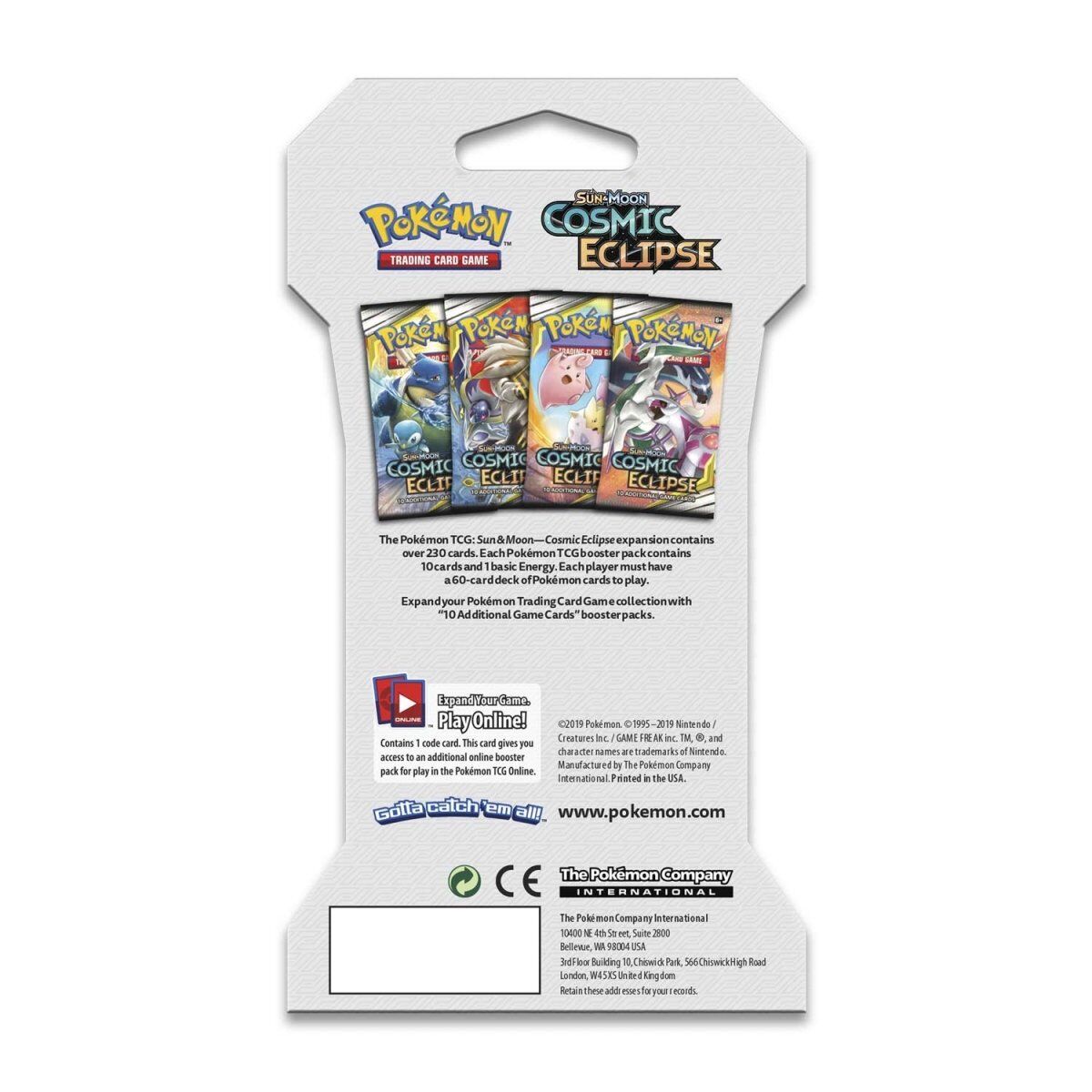 Pokémon TCG: Sun & Moon Cosmic Eclipse Sleeved Booster (10 Cards) - EN