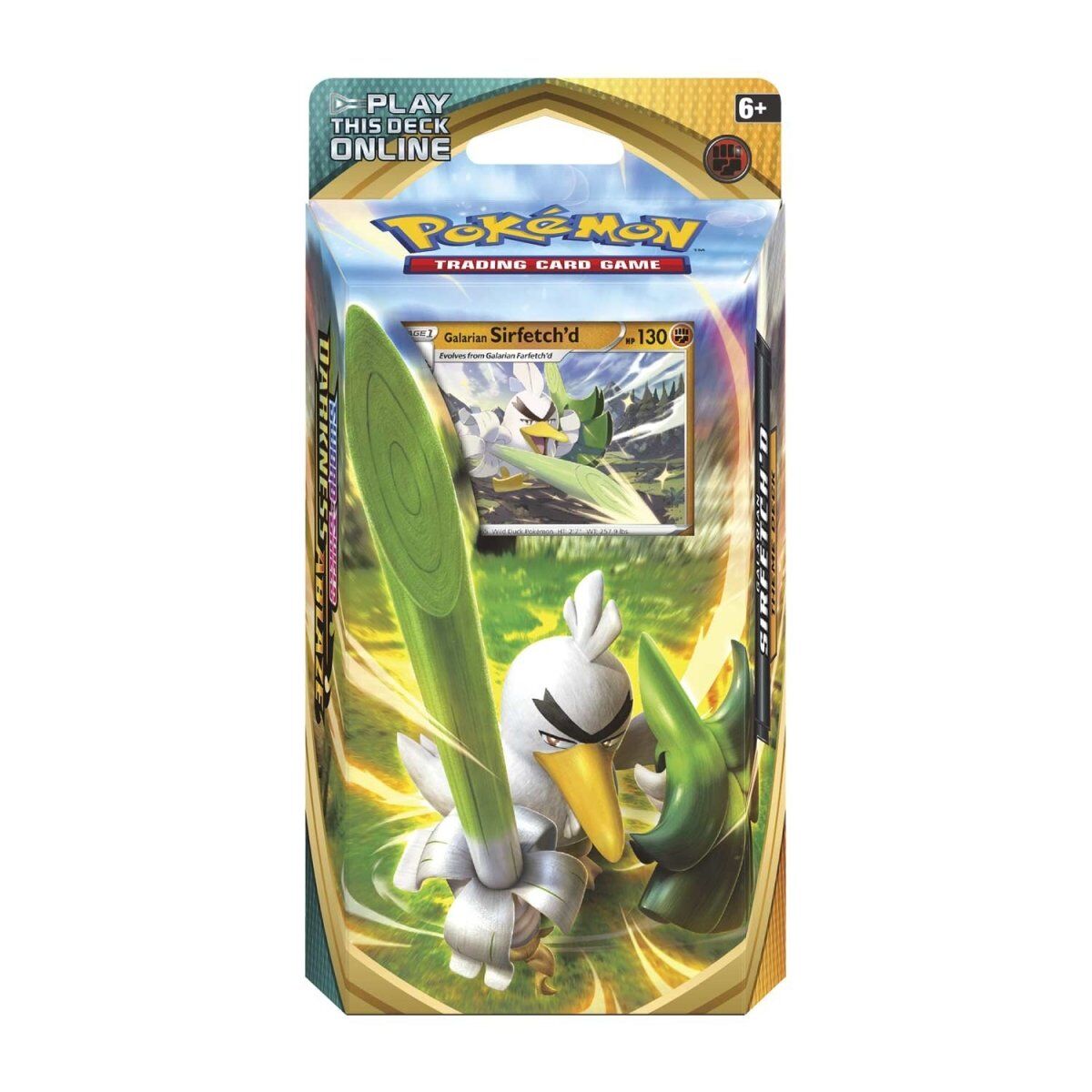 Pokémon Galarian Sirfetch'd - Darkness Ablaze Theme Deck - EN Pokémon Galarian Sirfetch'd - Darkness Ablaze Theme Deck - EN