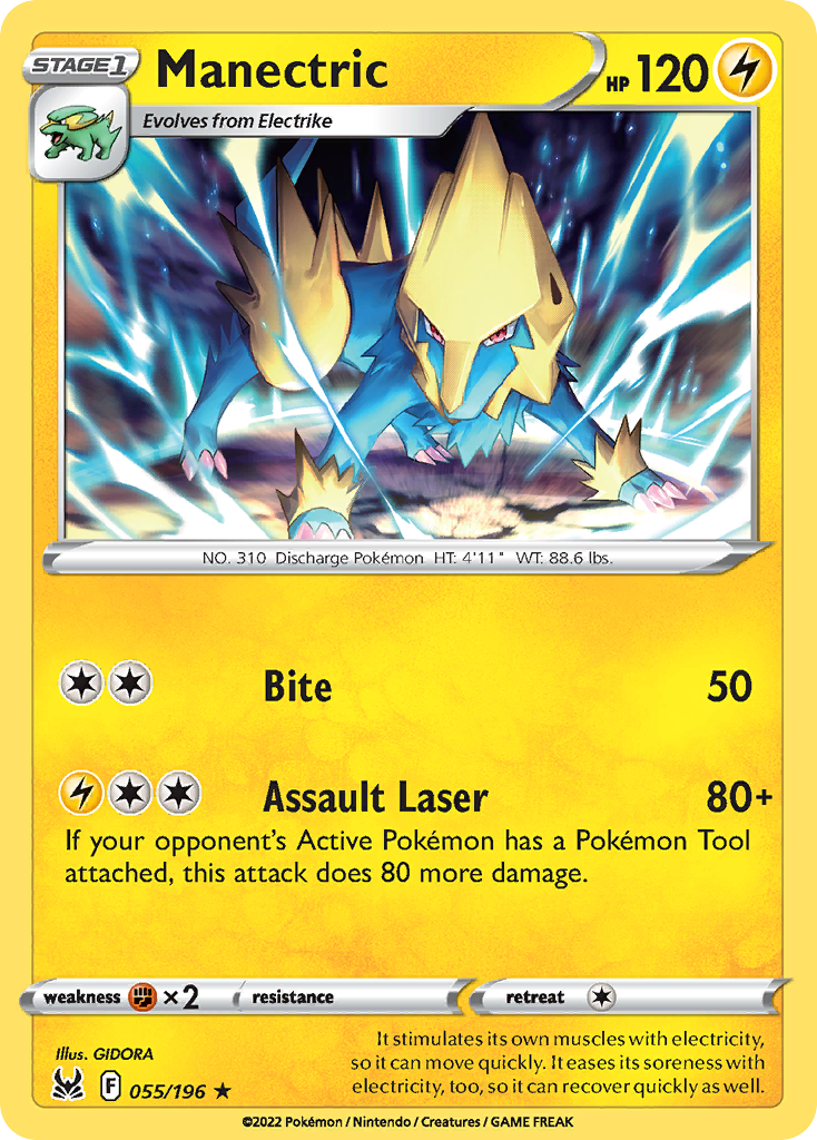 Manectric - 055/217 - EN Manectric - 055/217 - EN