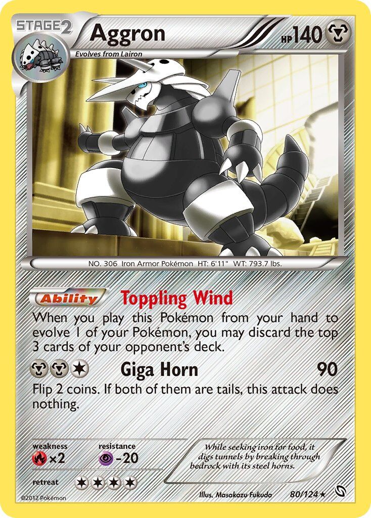 Aggron - 80/124 - EN