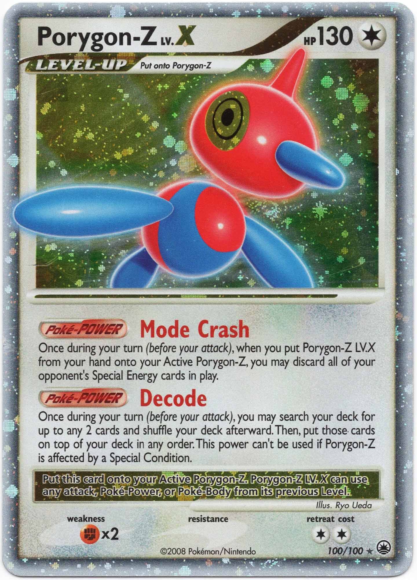 Porygon-Z LV.X - 100/100 - Pokémon TCG (Near Mint)