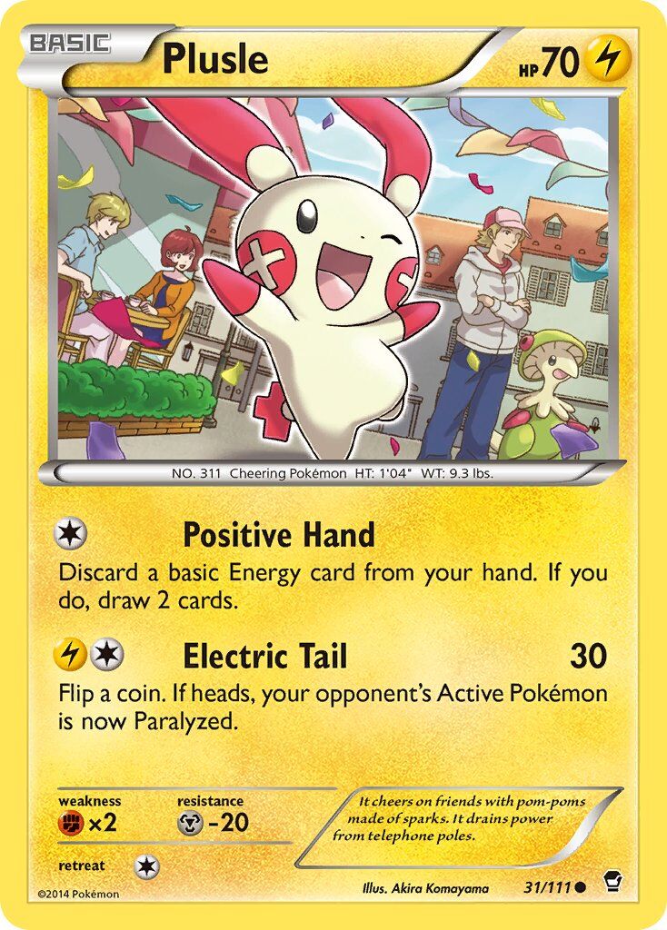 Plusle - 31/111 - EN