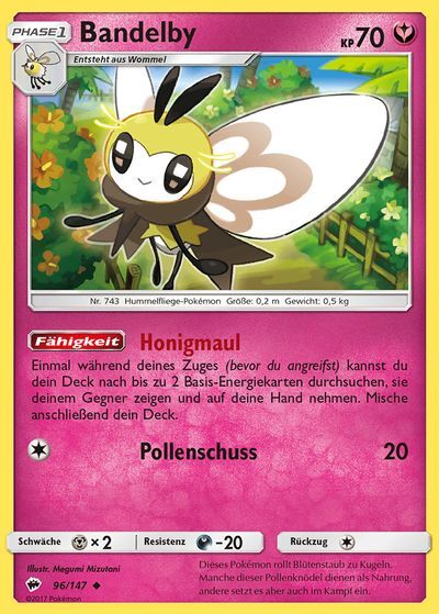 bandelby-pok-mon-tcg Bandelby 096/147 - Pokémon TCG
