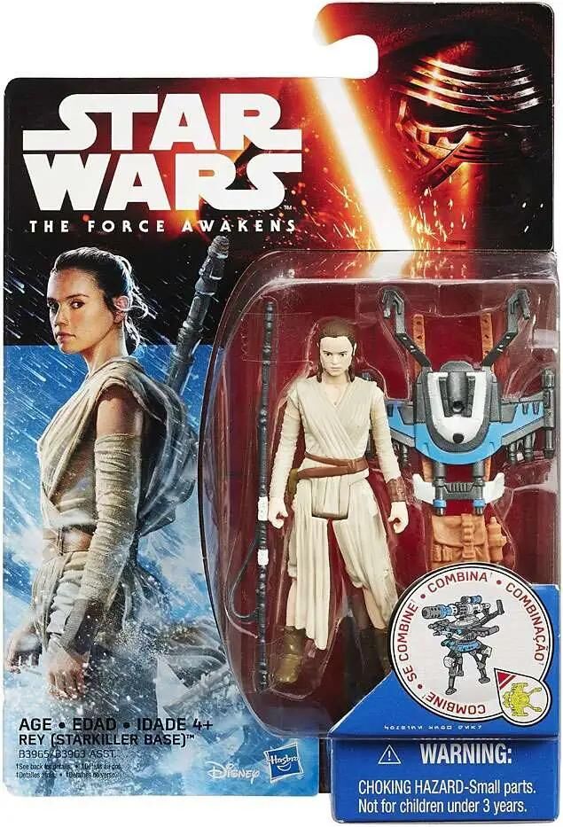 Star Wars The Force Awakens Snow & Desert Rey Action Figure [Snow Mission]