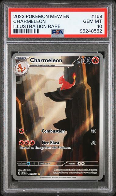 Charmeleon #169 - en-151 Mew - PSA 10 GEM-MT - Pokemon Charmeleon #169 - en-151 Mew - PSA 10 GEM-MT - Pokemon