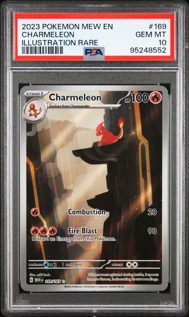 Charmeleon #169 - en-151 Mew - PSA 10 GEM-MT - Pokemon Charmeleon #169 - en-151 Mew - PSA 10 GEM-MT - Pokemon