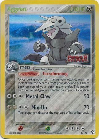 Aggron - 1/108 - Reverse Holo - EN Aggron - 1/108 - Reverse Holo - EN