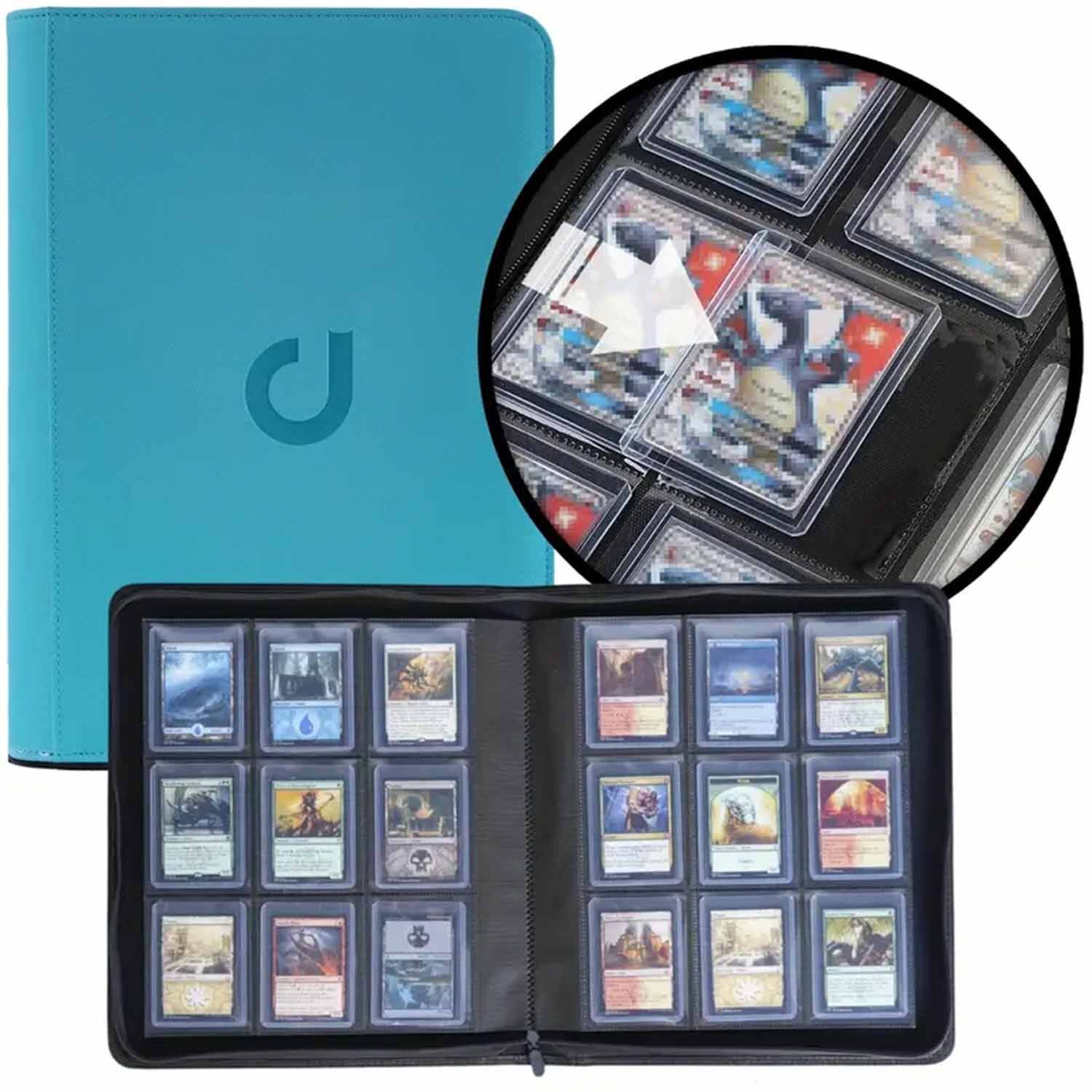 Toploader Binder Order Türkis (288 Cards)