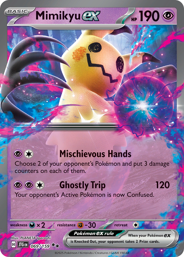 Mimikyu ex - 069/159 - EN Mimikyu ex - 069/159 - EN