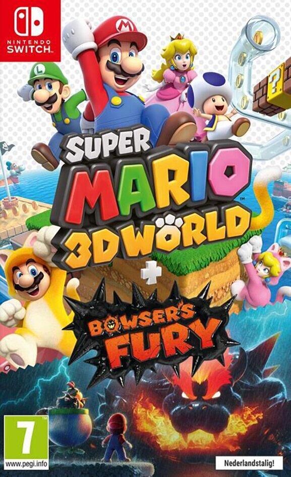 Super Mario 3D World + Bowser's Fury - Nintendo Switch Super Mario 3D World + Bowser's Fury - Nintendo Switch