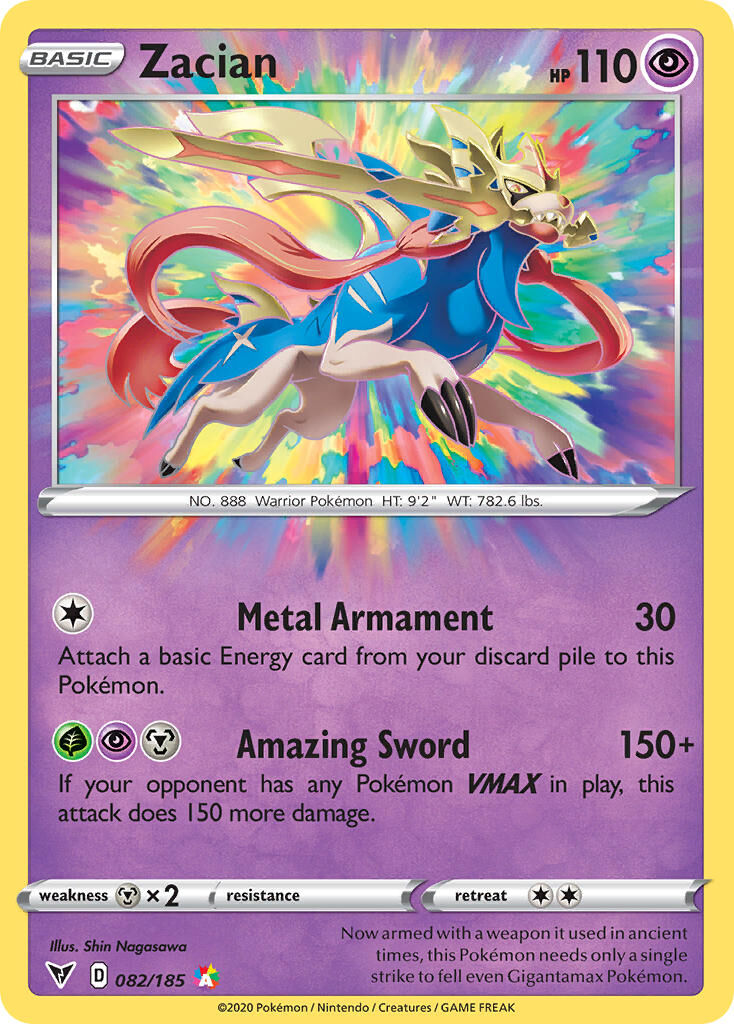Zacian - 082/185 - EN Zacian - 082/185 - EN
