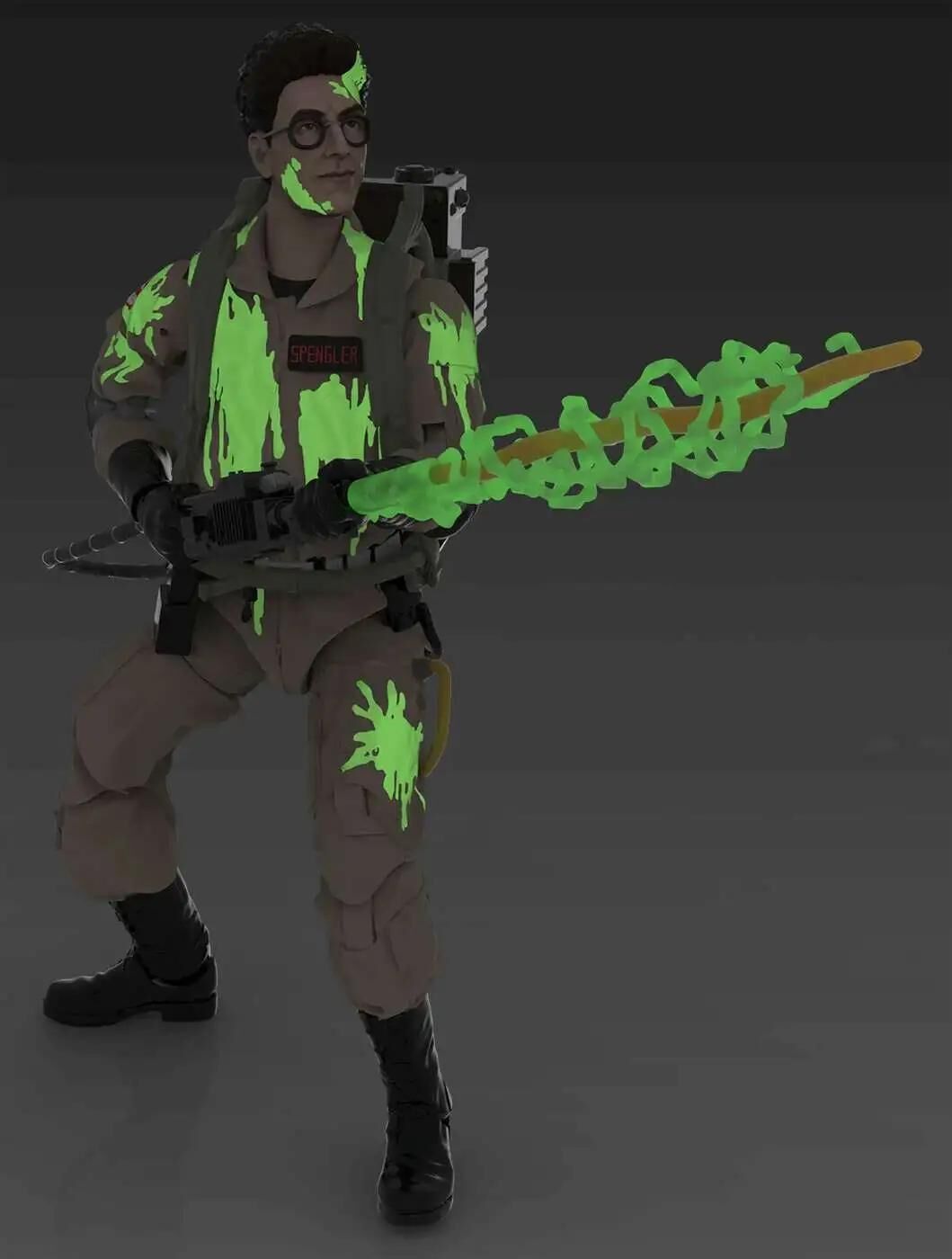 Ghostbusters Plasma Series Egon Spengler Action Figure [Slimed, Glow-in-the-Dark]