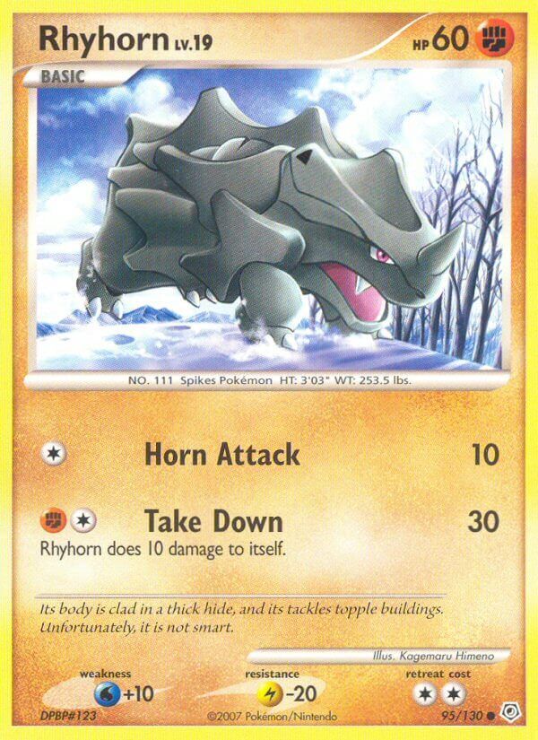 Rhyhorn - 95/130 - EN Rhyhorn - 95/130 - EN