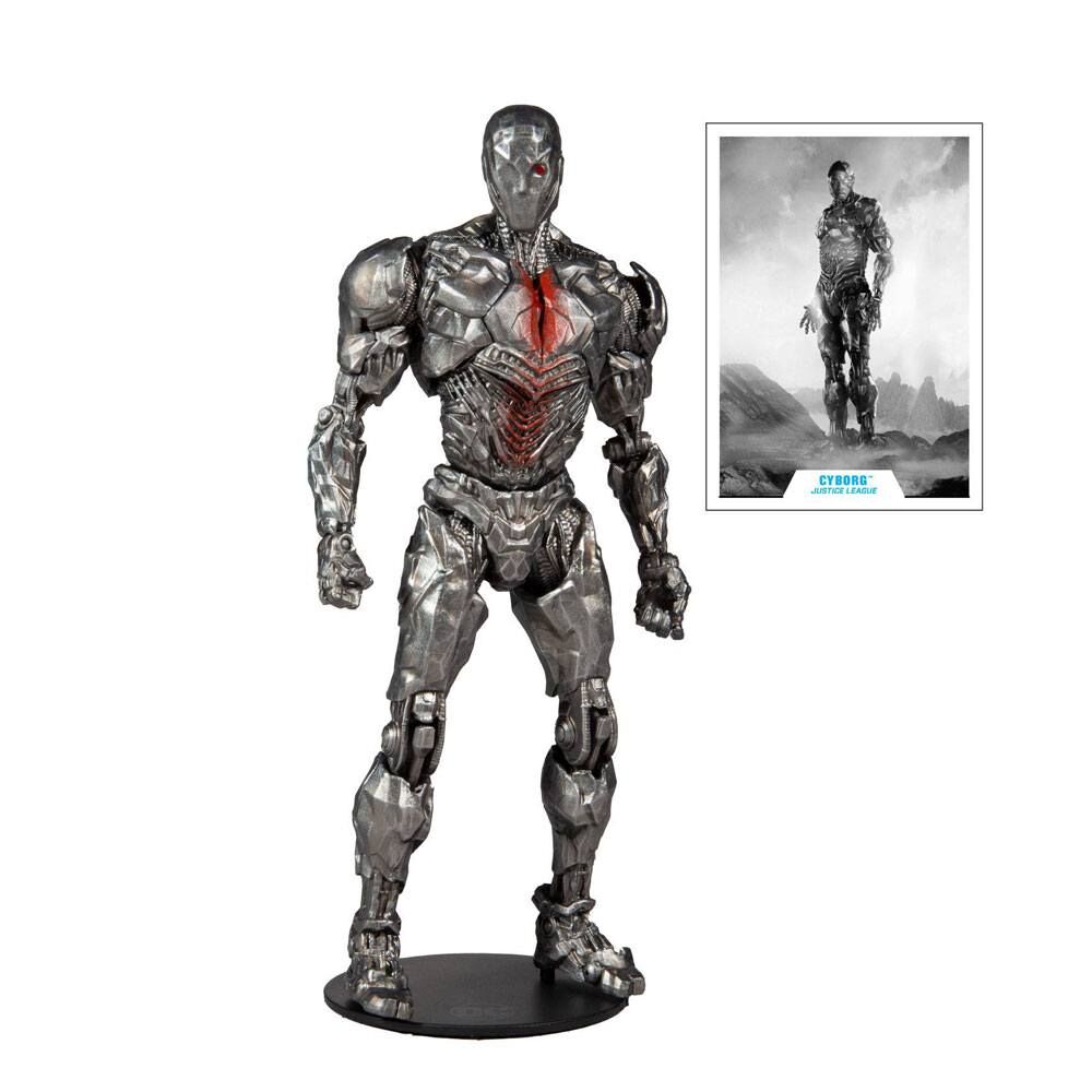 DC Justice League Movie Actionfigur Cyborg 18 cm DC Justice League Movie Actionfigur Cyborg 18 cm