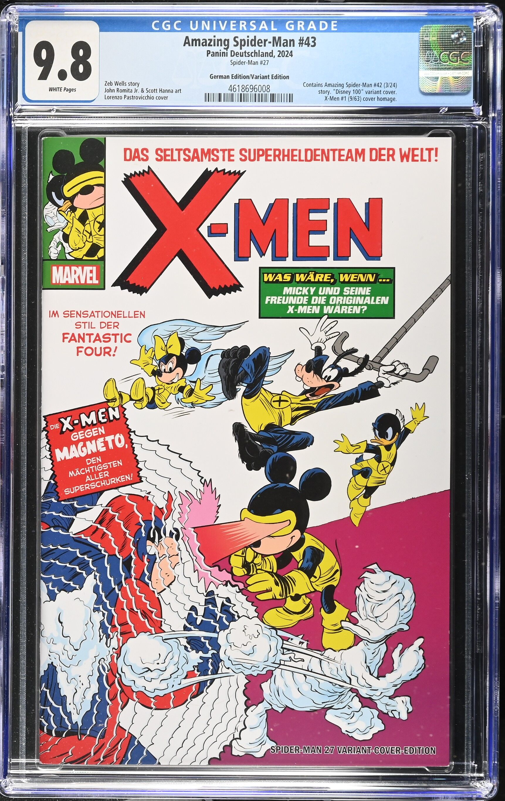 Amazing Spider-Man #43 CGC 9.8 Top Pop! Amazing Spider-Man #43 CGC 9.8 Top Pop!