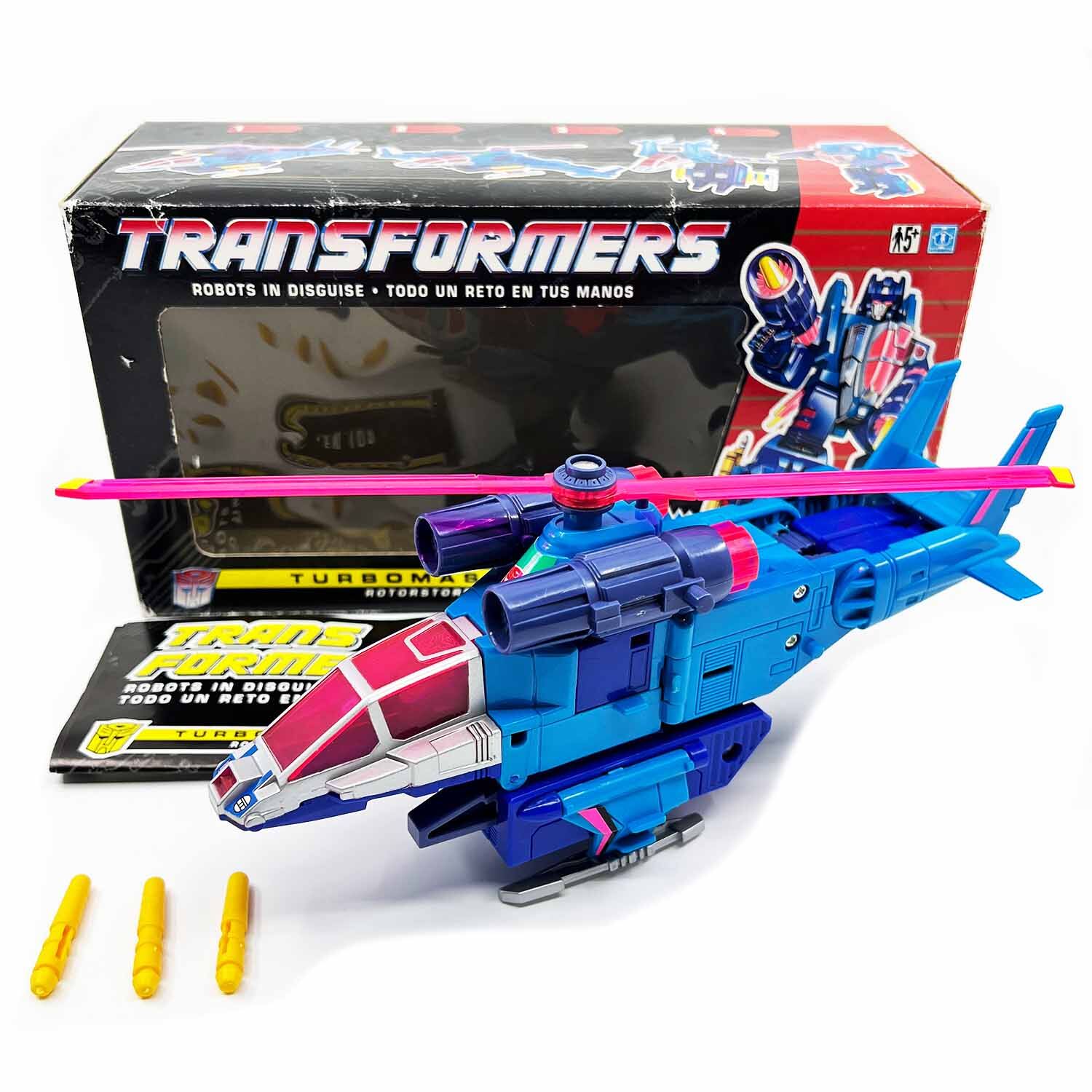 Turbomaster Rotorstorm Autobot Transformers G1 1991 with Box