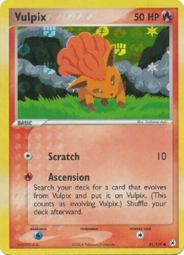 Vulpix - 81/101 - Reverse Holo - EN Vulpix - 81/101 - Reverse Holo - EN