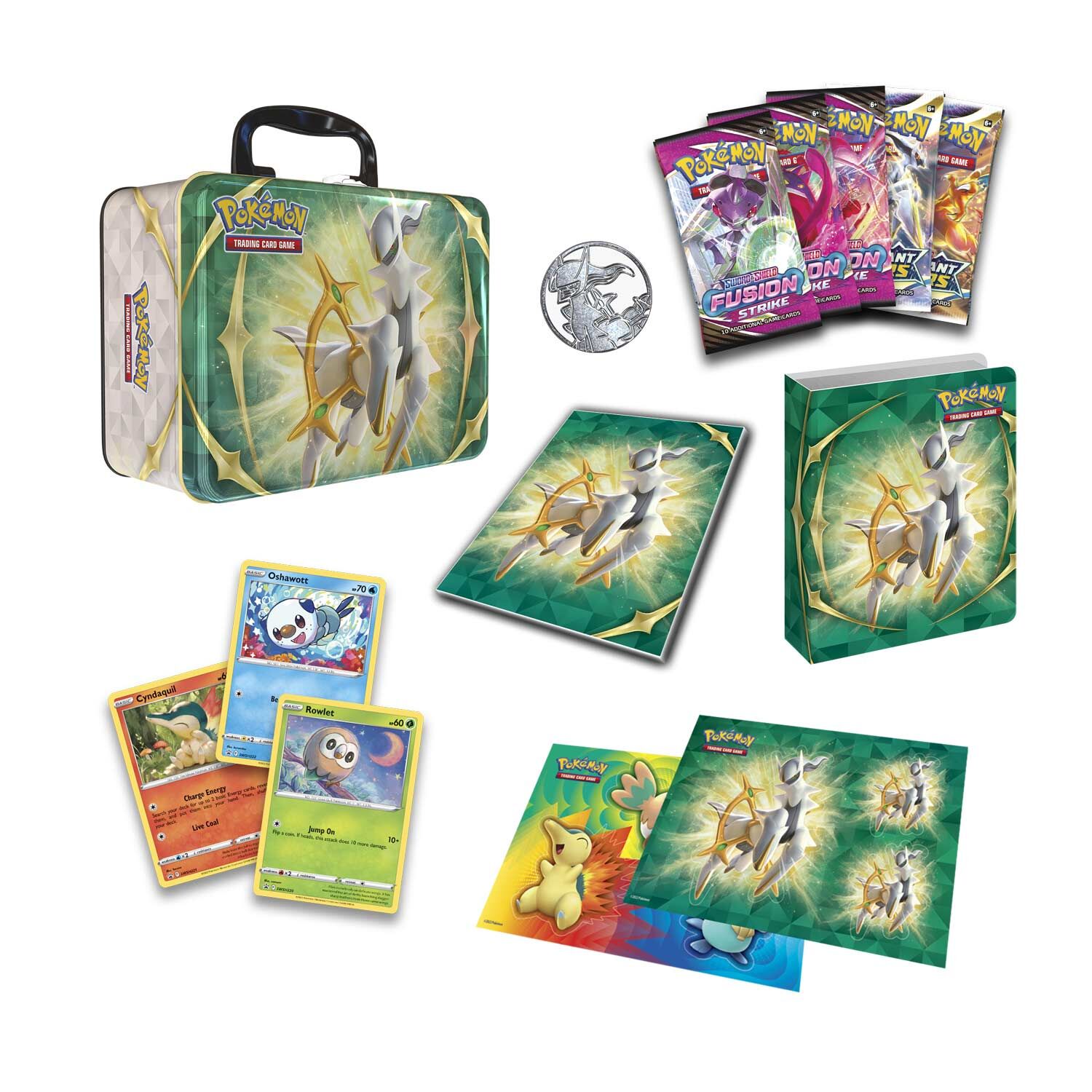 Pokémon Arceus Treasure Chest Spring 2022 - EN
