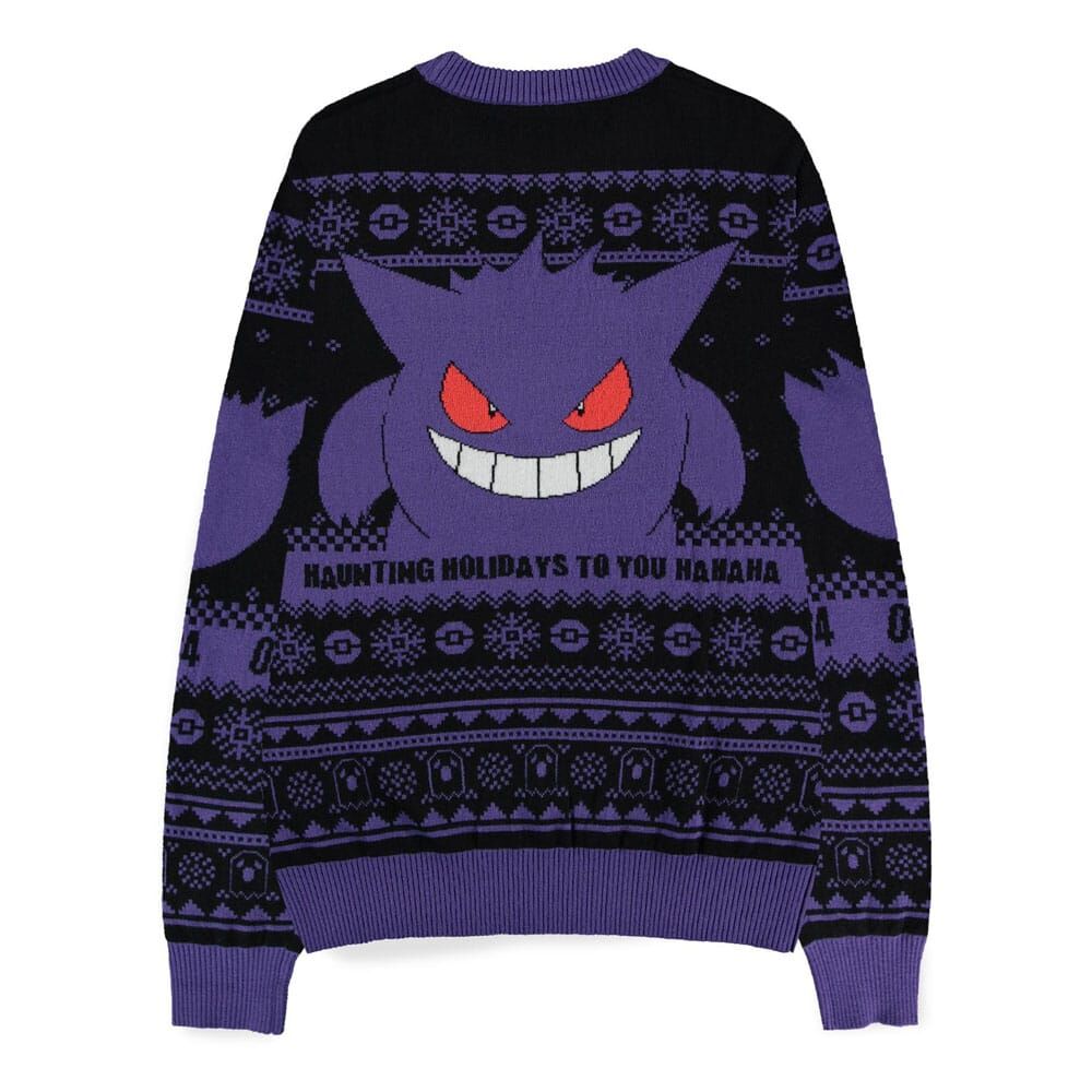 Pokémon Sweatshirt Christmas Jumper Gengar M
