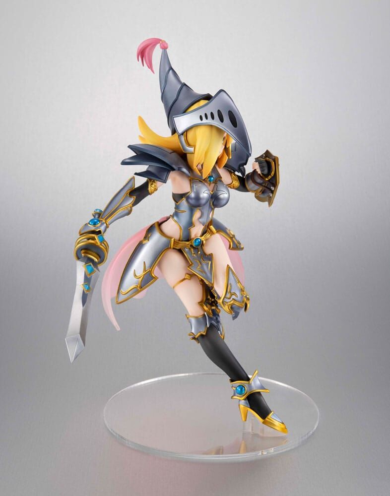 Yu-Gi-Oh! Duel Monsters Monsters Chronicle Art Works PVC Statue Dark Magician Girl The Dragon Knight 22cm 