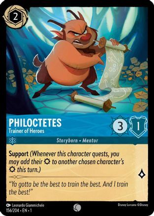 Philoctetes - Trainer of Heroes - 156/204 - EN Philoctetes - Trainer of Heroes - 156/204 - EN