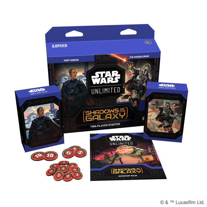Star Wars: Unlimited - Shadows of the Galaxy - 2 Player Starter - Fantasy Flight Games - EN Star Wars: Unlimited - Shadows of the Galaxy - 2 Player Starter - Fantasy Flight Games - EN