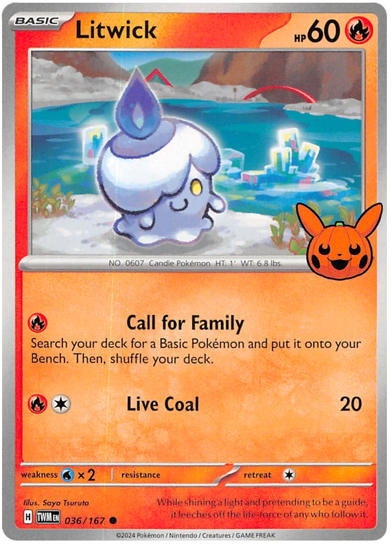 Litwick - TWM 36 - Trick or Trade 2024 Stamp - EN