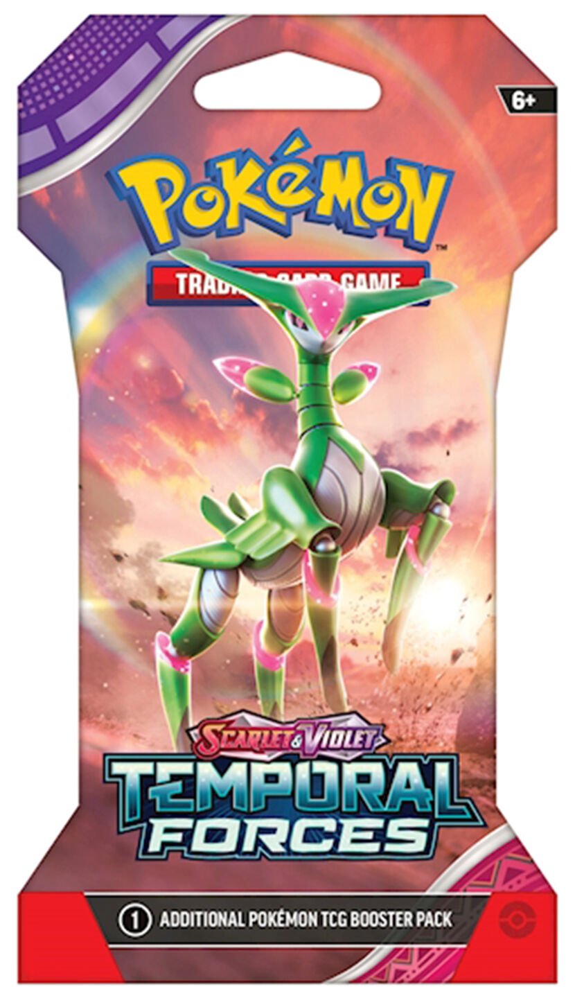 Pokémon TCG: Scarlet & Violet - Temporal Forces Sleeved Booster Pack (10 Cards) - EN