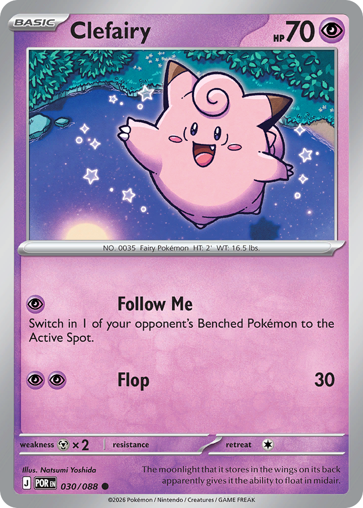 Clefairy - 030/088 - EN