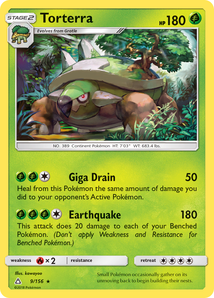 Torterra - 9/156 - EN