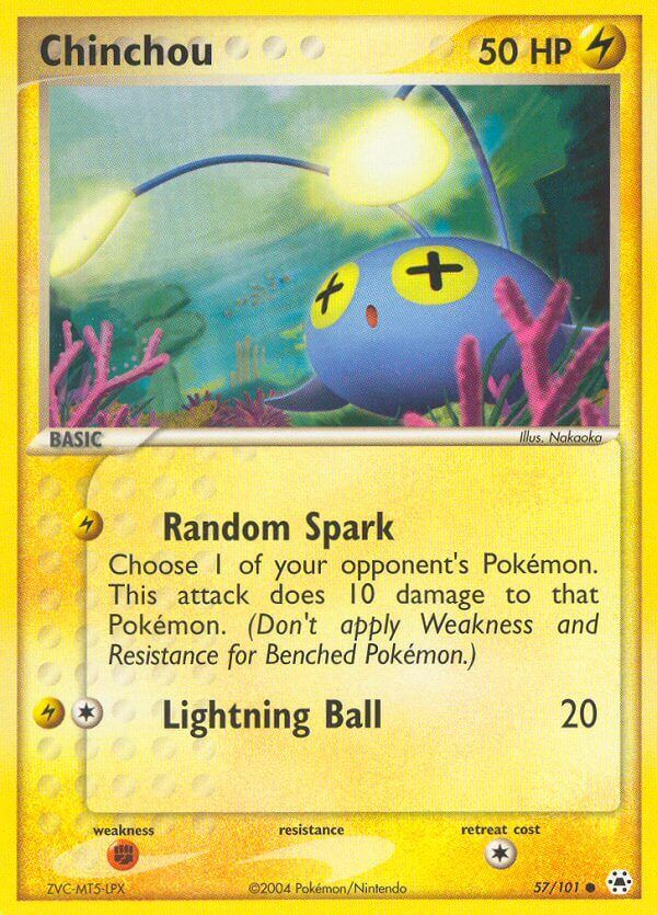 Chinchou - 57/101 - EN