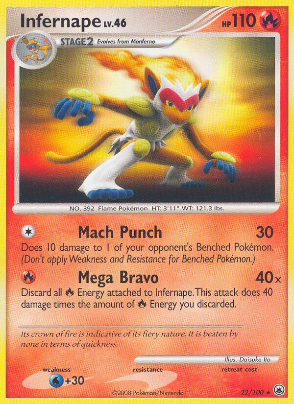 Infernape - 22/100 - EN
